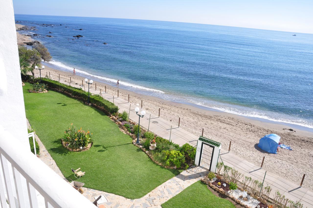 Aguamarina A3 Vistas al mar Primera línea de playa Apartamento Mijas Costa Exterior foto