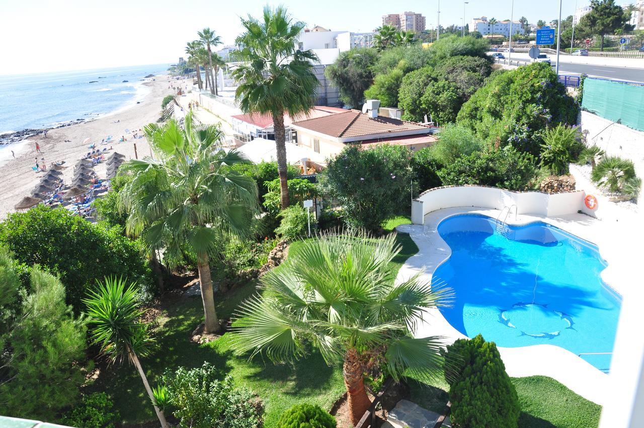 Aguamarina A3 Vistas al mar Primera línea de playa Apartamento Mijas Costa Exterior foto